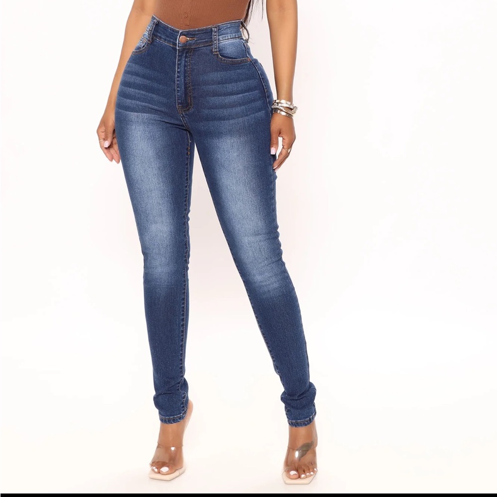 High Rise Skinny Jeans